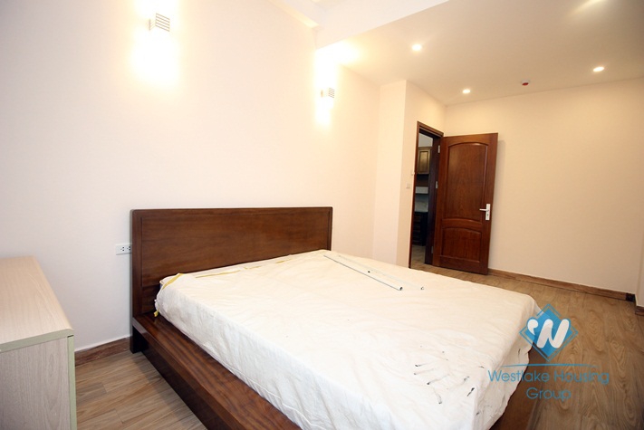 A newly serviced apartment for rent in Hoang Hoa Tham, Ba dinh